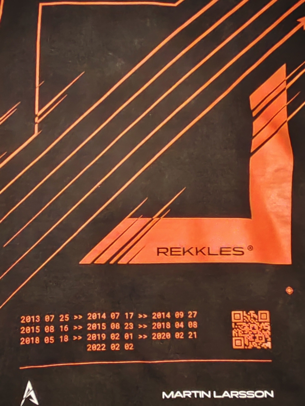 Official Rekkles (Martin Larsson) Limited Career Timeline Hoodie - Size L - Leag
